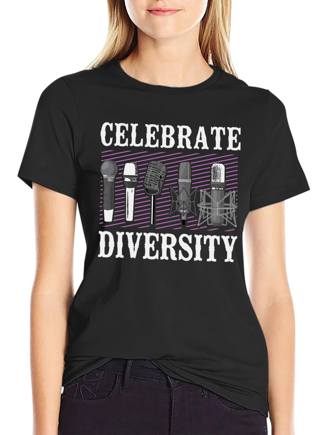 Celebrate Diversity Graphic T-Shirt