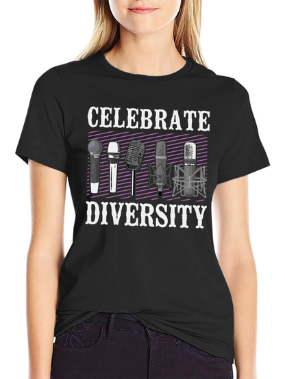 Celebrate Diversity Graphic T-Shirt