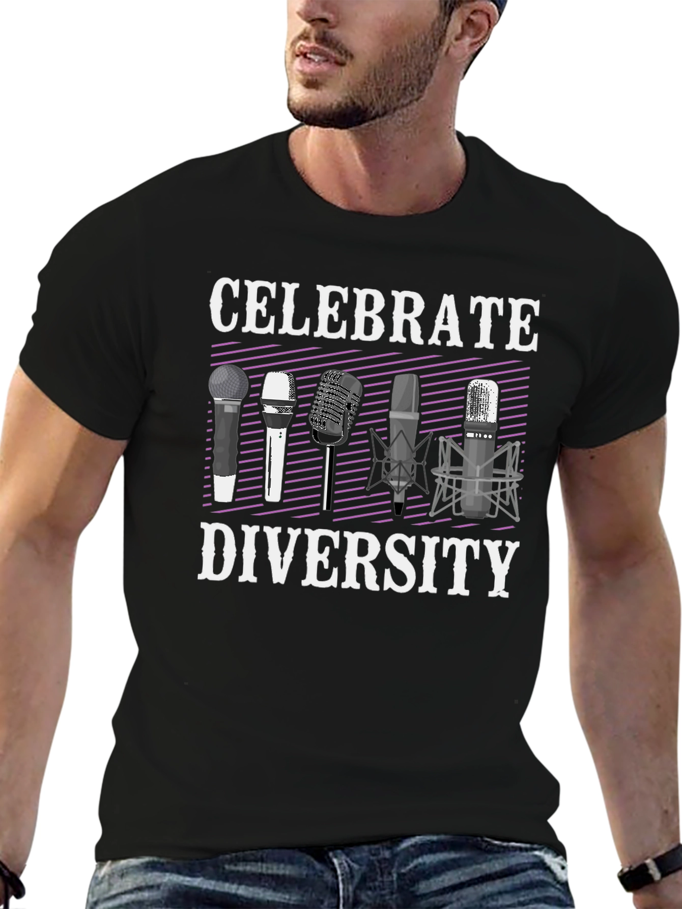 Celebrate Diversity Graphic T-Shirt
