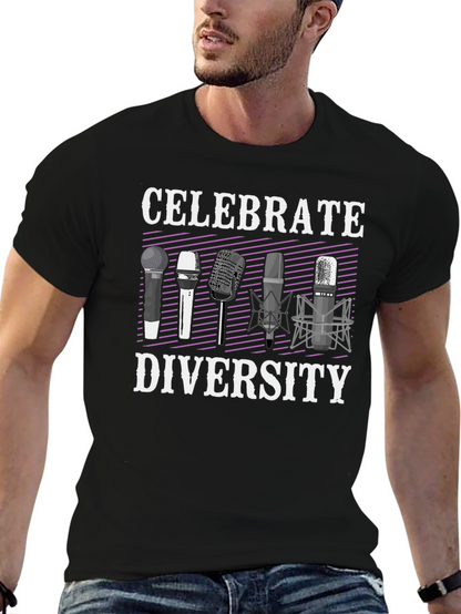 Celebrate Diversity Graphic T-Shirt