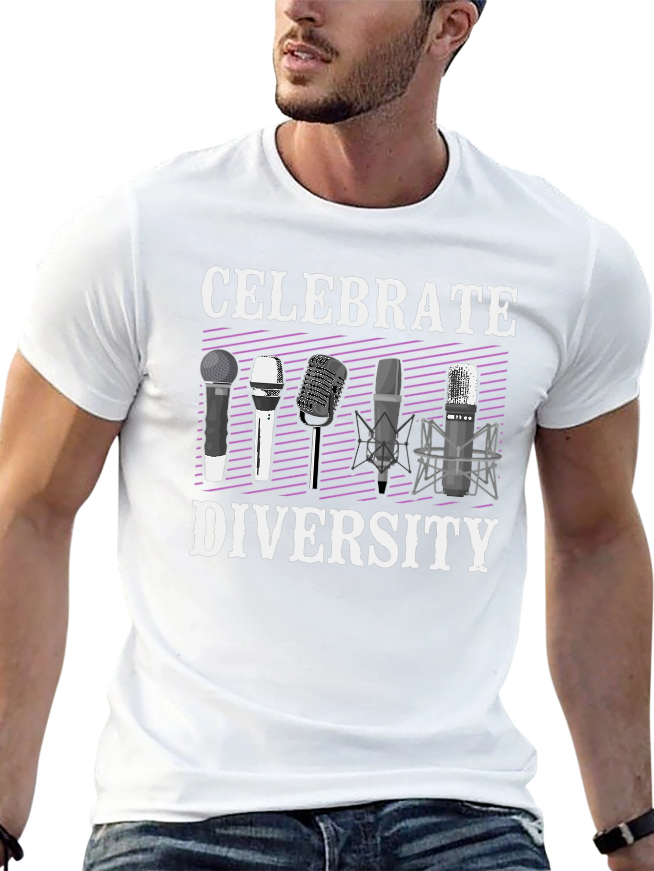 Celebrate Diversity Graphic T-Shirt