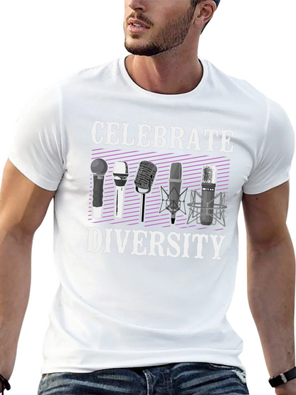 Celebrate Diversity Graphic T-Shirt