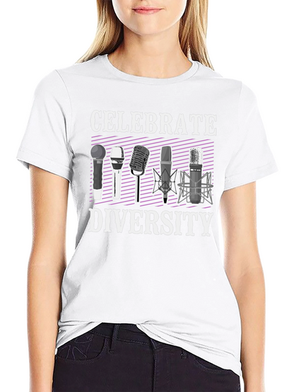 Celebrate Diversity Graphic T-Shirt