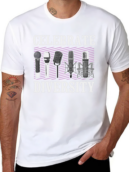 Celebrate Diversity Graphic T-Shirt