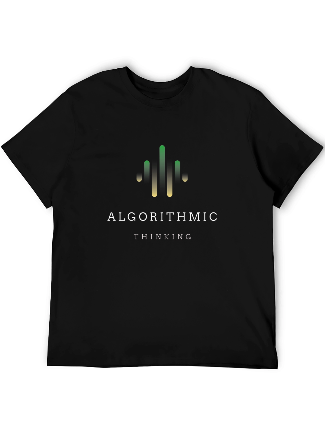 Algorithmic Thinking Graphic Tee - Black