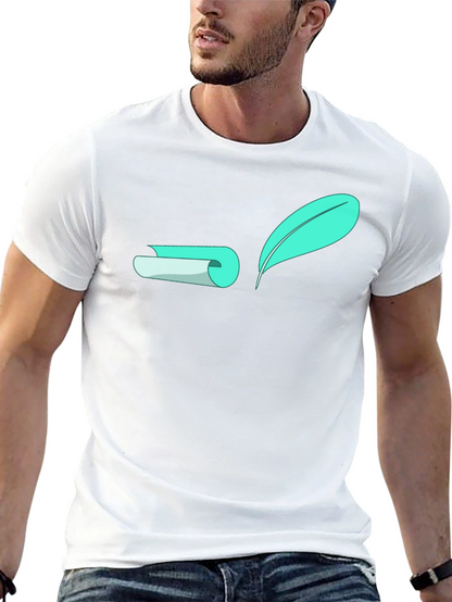 Quill & Scroll Graphic Black Tee