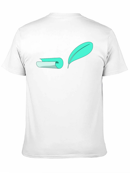 Quill & Scroll Graphic Black Tee