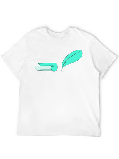 Quill & Scroll Graphic Black Tee