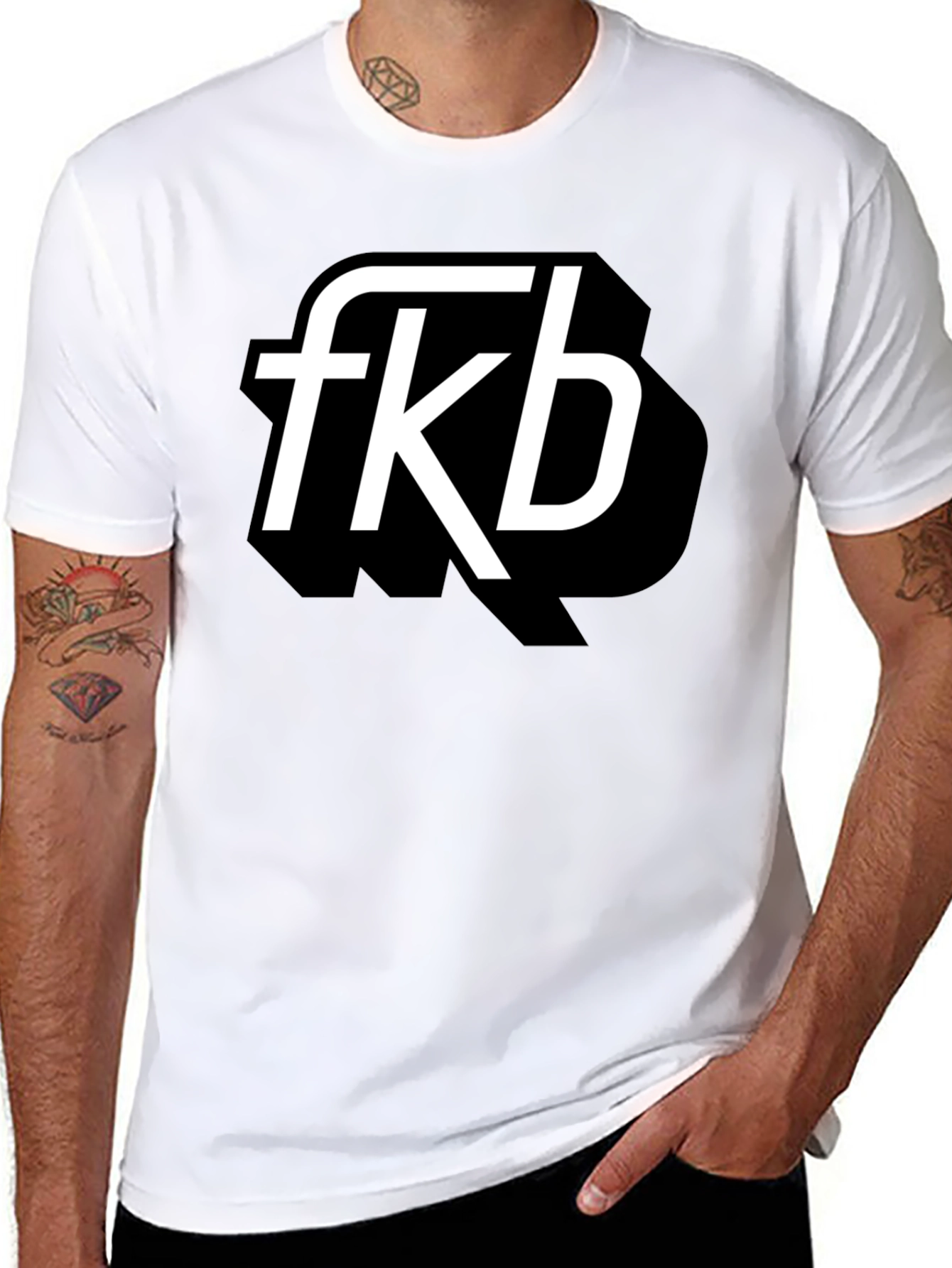 Fkb Graphic Tee - Modern Black T-Shirt