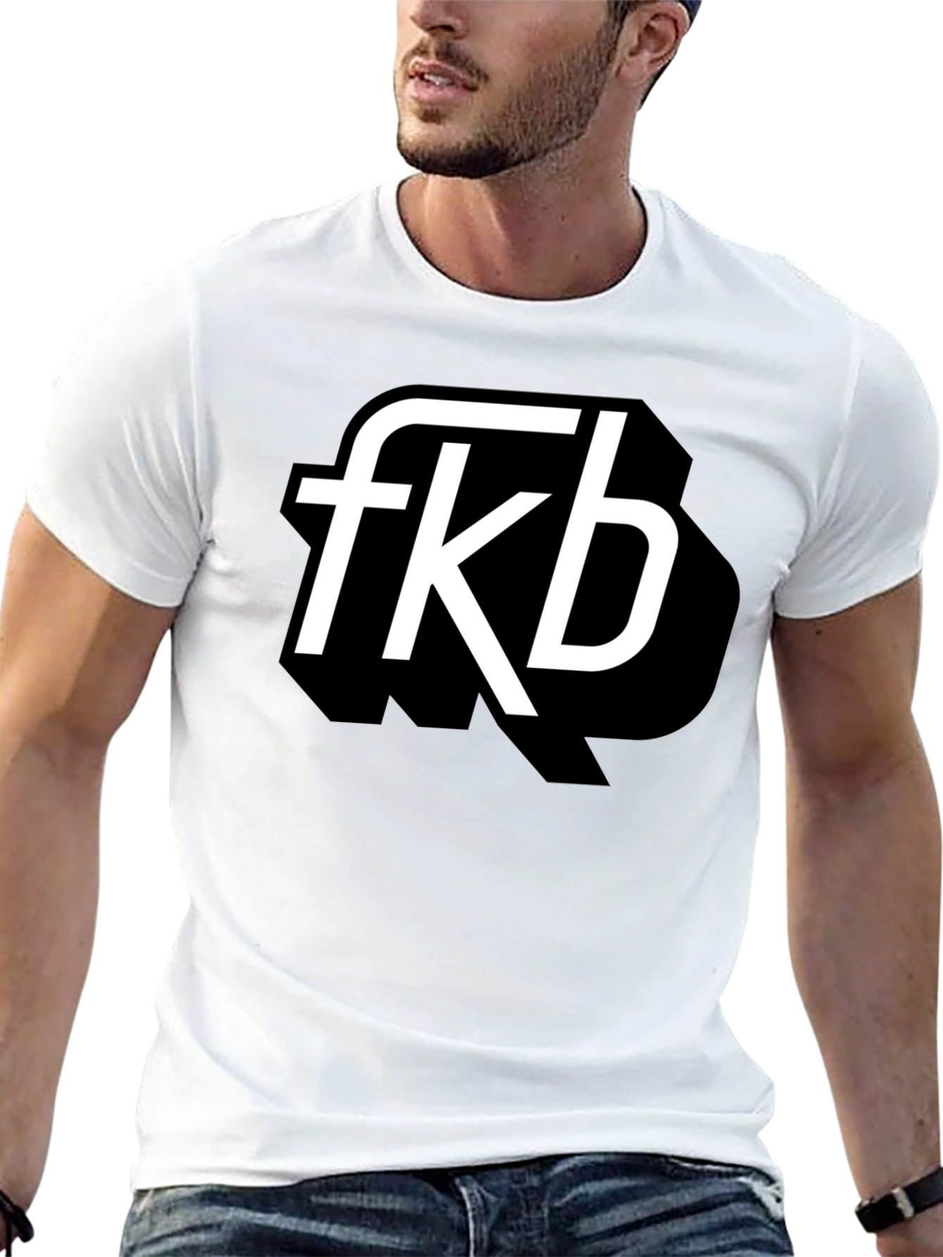 Fkb Graphic Tee - Modern Black T-Shirt