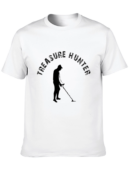 Treasure Hunter Graphic T-Shirt - Black