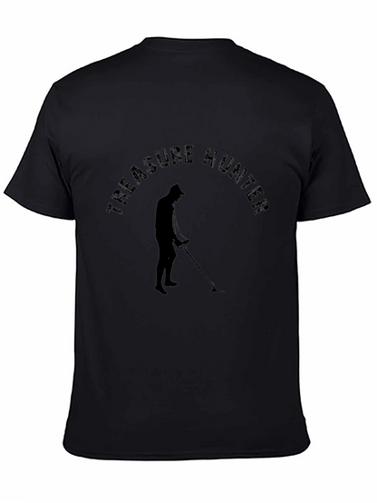 Treasure Hunter Graphic T-Shirt - Black