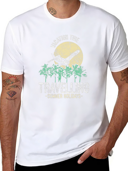 Vacation Time Travel T-Shirt Summer Holidays