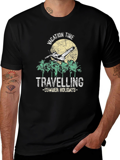 Vacation Time Travel T-Shirt Summer Holidays