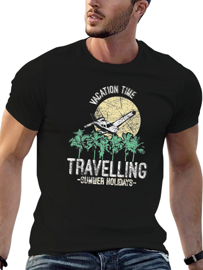 Vacation Time Travel T-Shirt Summer Holidays