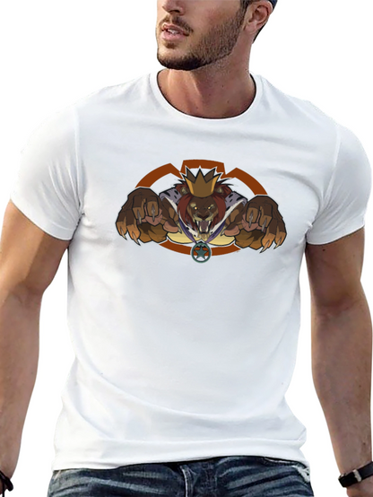 King Lion Graphic Tee - Fierce & Bold Design