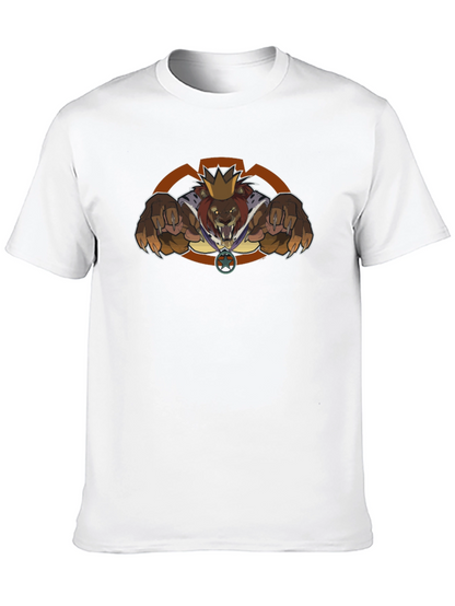 King Lion Graphic Tee - Fierce & Bold Design