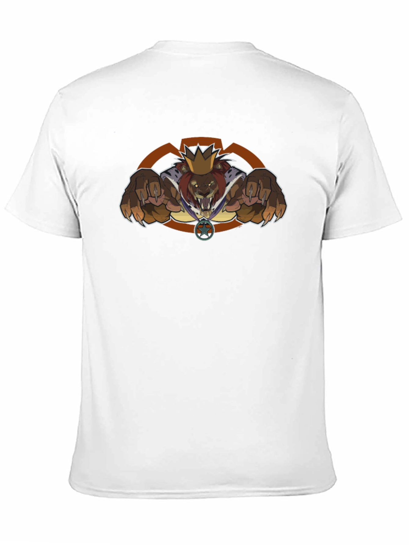 King Lion Graphic Tee - Fierce & Bold Design