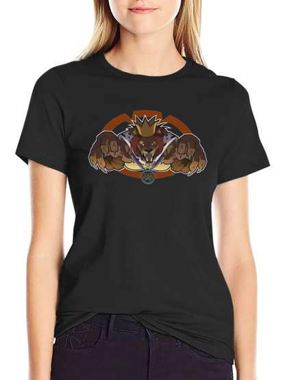 King Lion Graphic Tee - Fierce & Bold Design