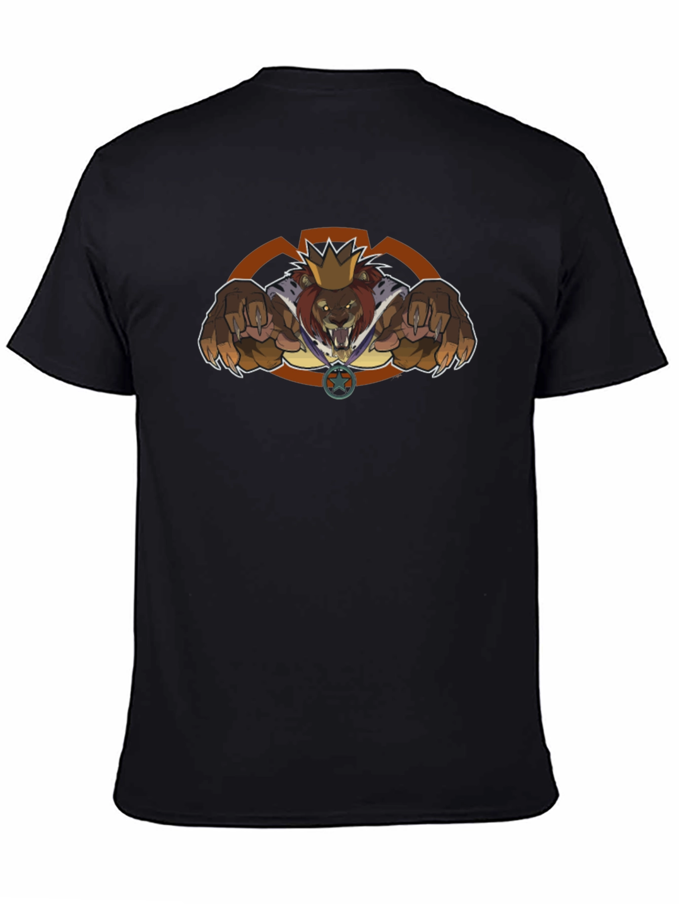 King Lion Graphic Tee - Fierce & Bold Design