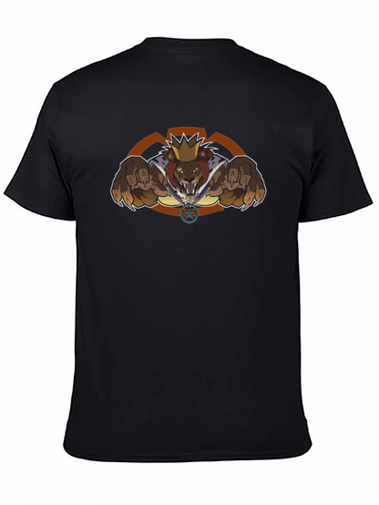 King Lion Graphic Tee - Fierce & Bold Design