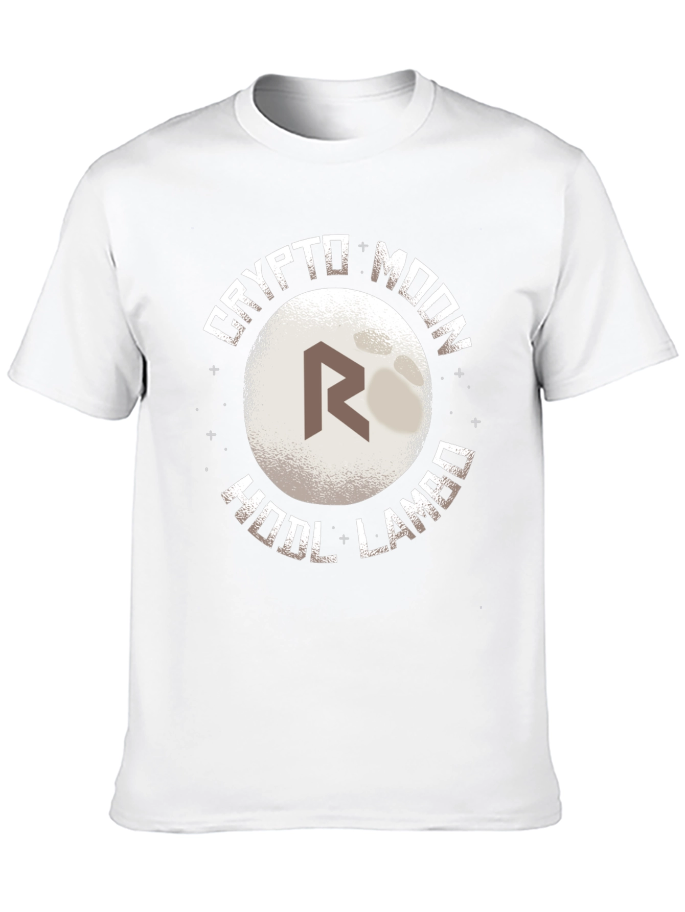 Crypto Moon HODL Lambo Graphic Tee