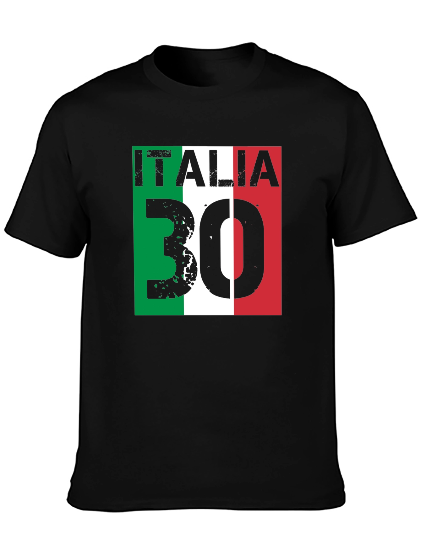 Italia 30 T-Shirt Italian Flag Graphic Tee