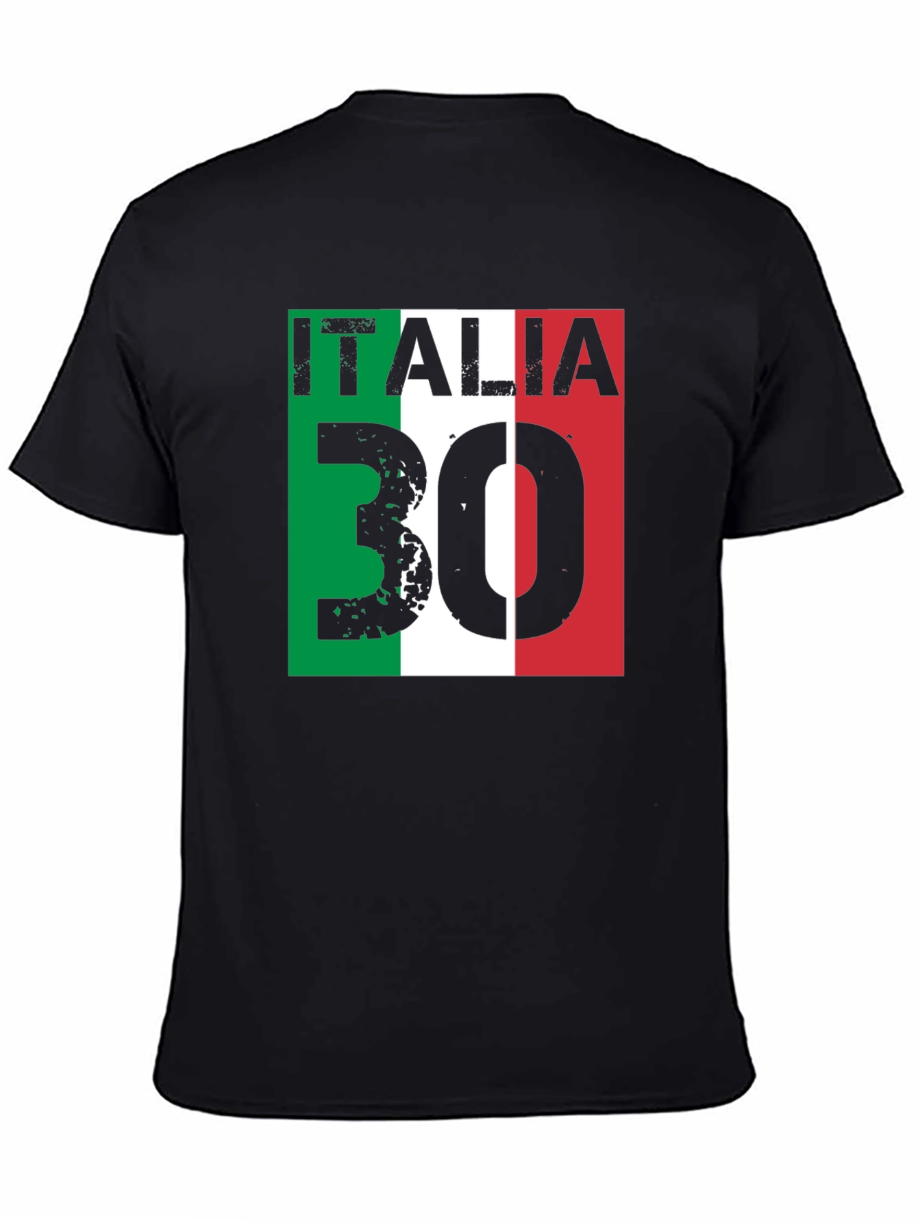 Italia 30 T-Shirt Italian Flag Graphic Tee