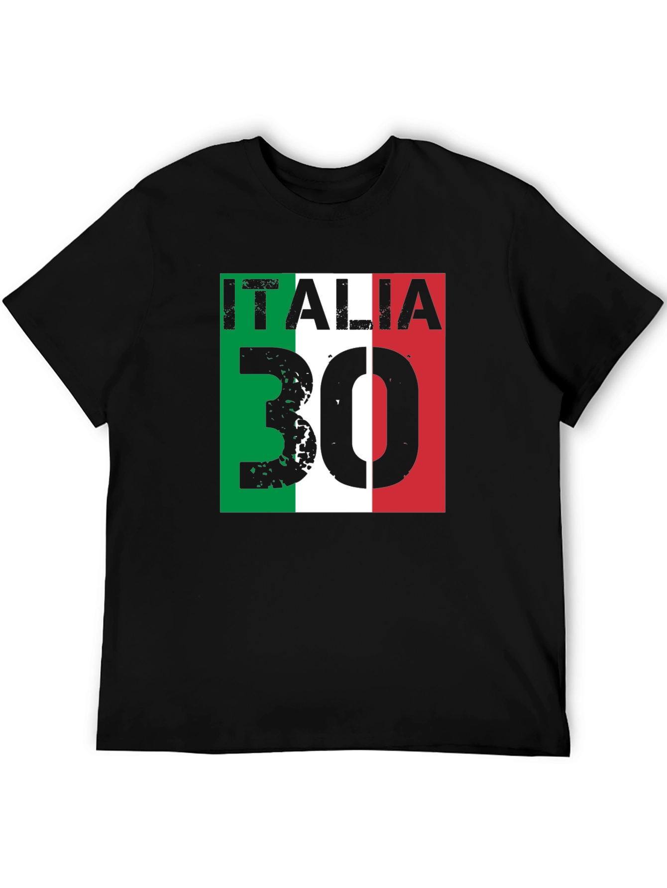 Italia 30 T-Shirt Italian Flag Graphic Tee