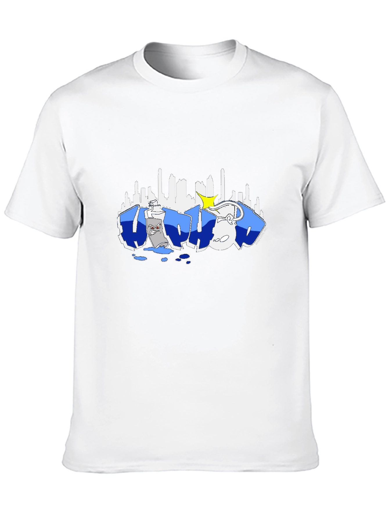 Graffiti Art Black T-Shirt