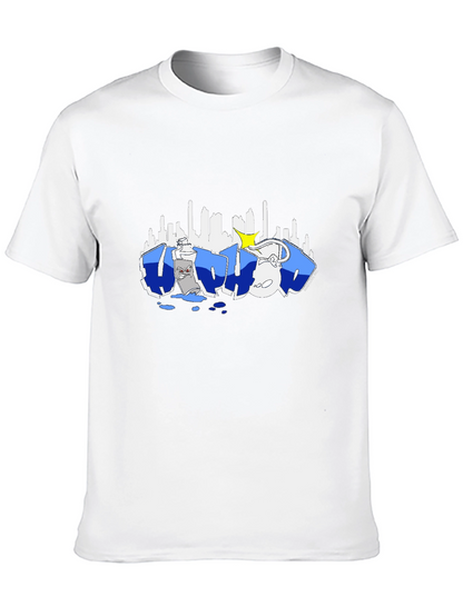 Graffiti Art Black T-Shirt