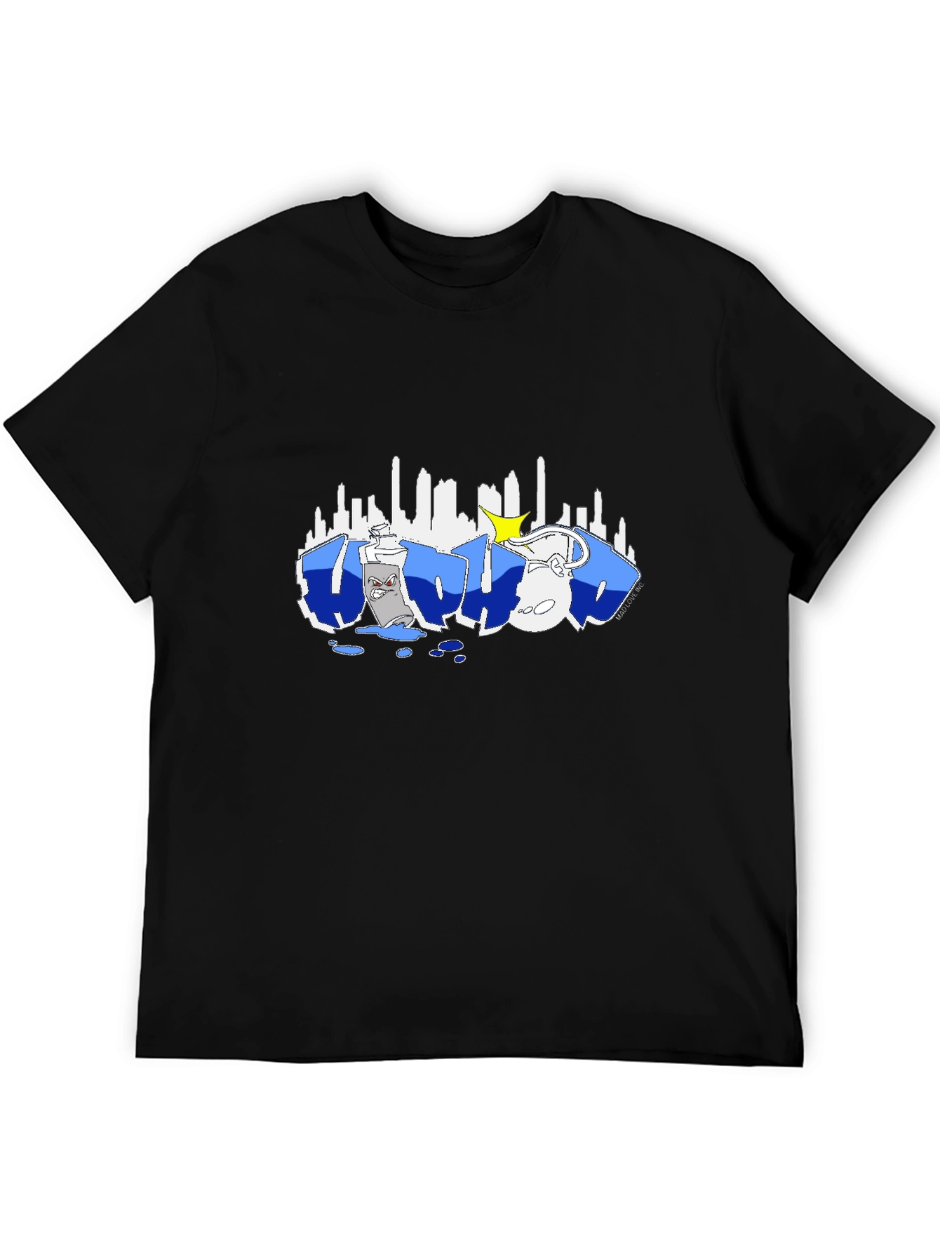 Graffiti Art Black T-Shirt