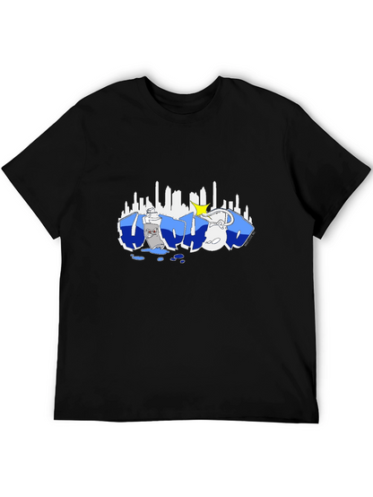Graffiti Art Black T-Shirt