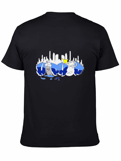 Graffiti Art Black T-Shirt