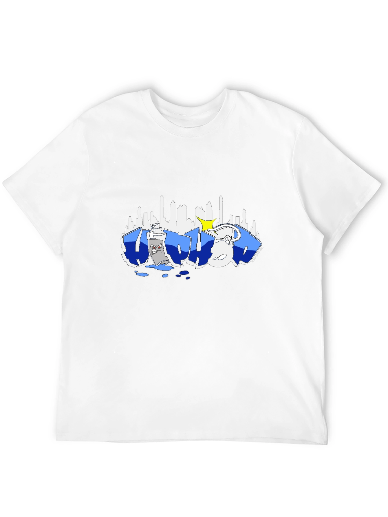 Graffiti Art Black T-Shirt
