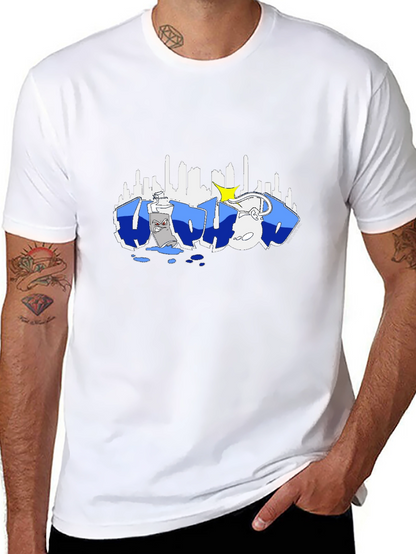 Graffiti Art Black T-Shirt