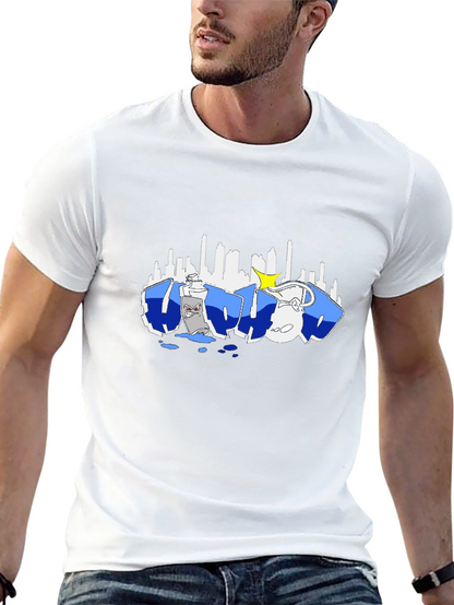 Graffiti Art Black T-Shirt
