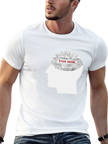 Im Fine Graphic Tee - Mental Health Awareness T-Shirt