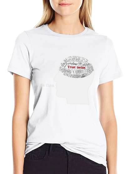 Im Fine Graphic Tee - Mental Health Awareness T-Shirt