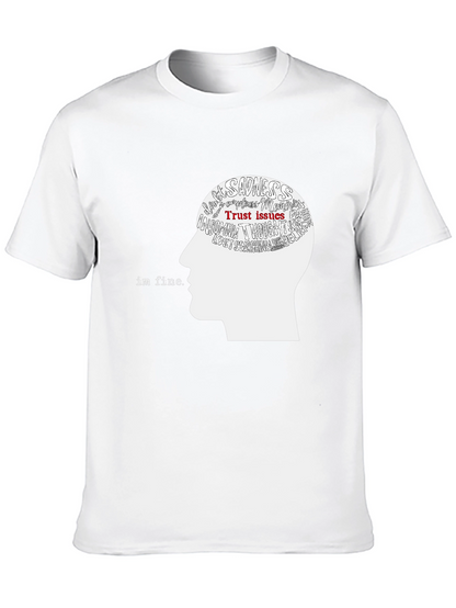 Im Fine Graphic Tee - Mental Health Awareness T-Shirt