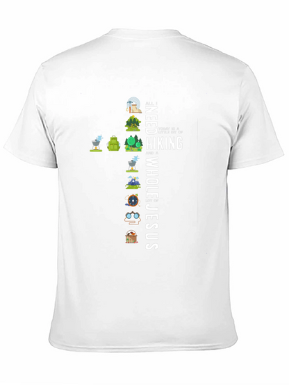 Hiking and Jesus T-Shirt