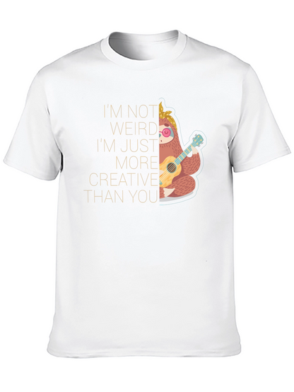 Creative Sloth T-Shirt - Unique Graphic Tee