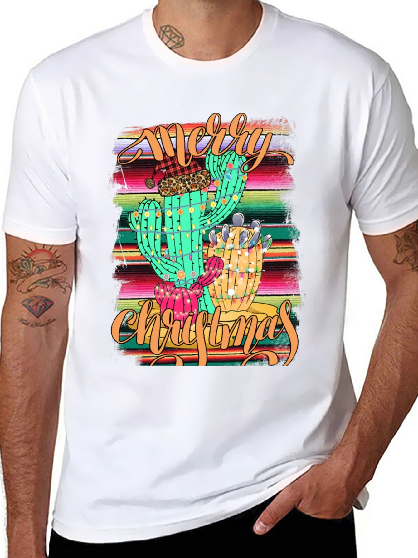 Cactus Christmas T-Shirt