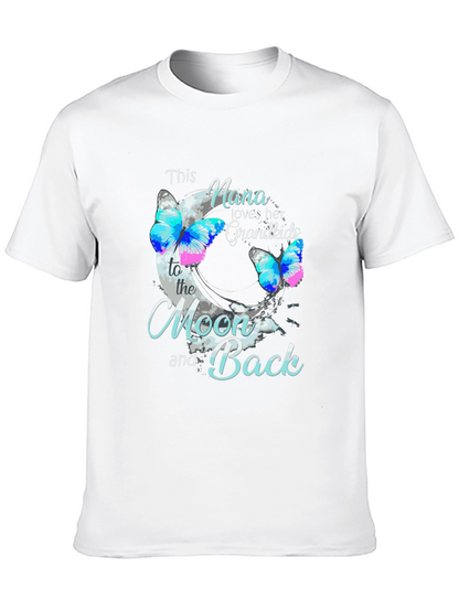 Nana Loves Her Grandkids Black T-Shirt