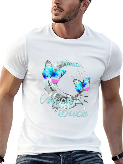 Nana Loves Her Grandkids Black T-Shirt