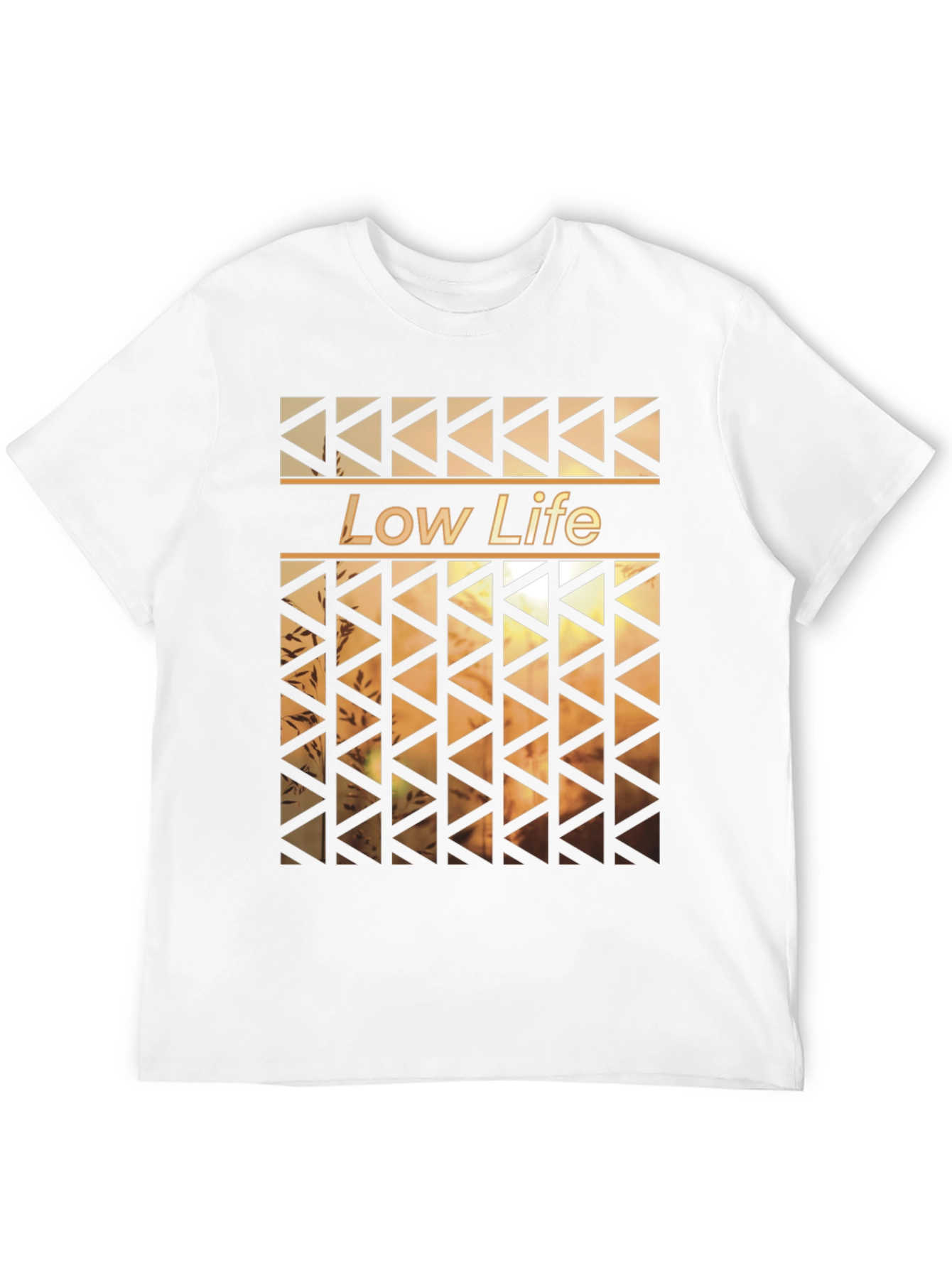 Low Life Graphic Print Mens T-Shirt