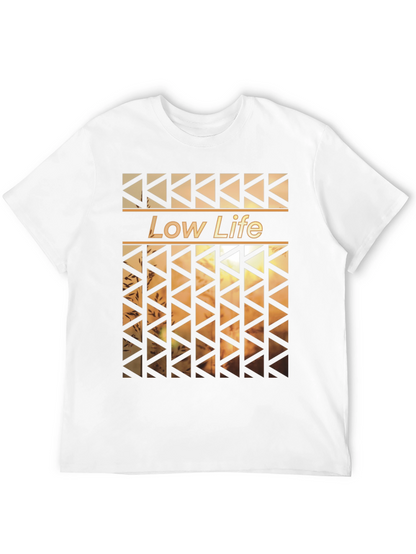 Low Life Graphic Print Mens T-Shirt