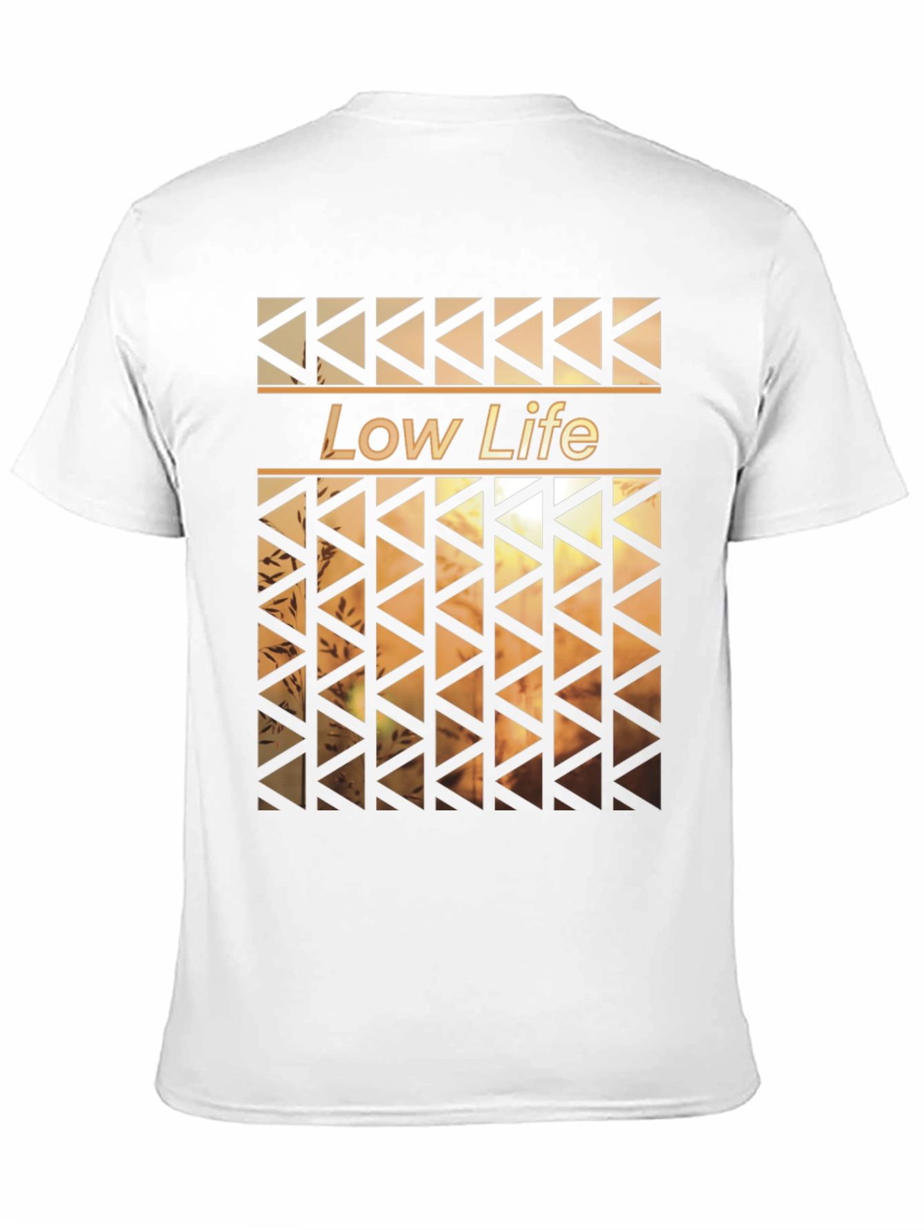 Low Life Graphic Print Mens T-Shirt