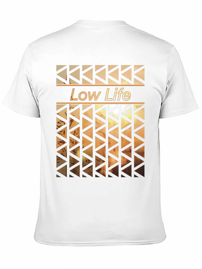 Low Life Graphic Print Mens T-Shirt
