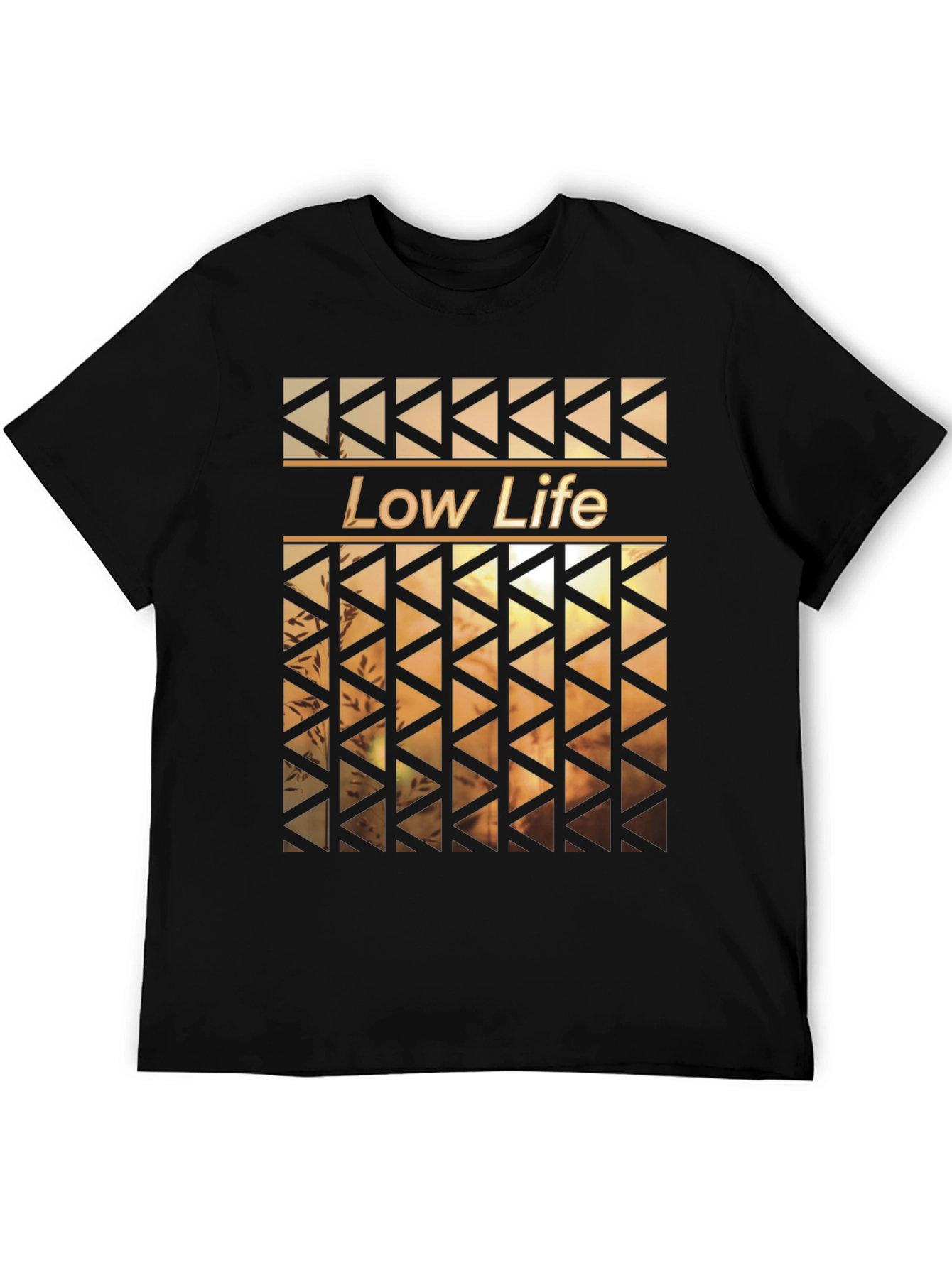 Low Life Graphic Print Mens T-Shirt